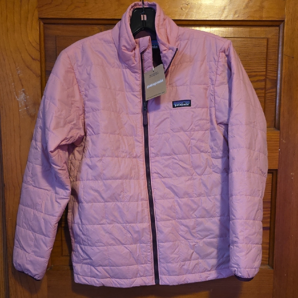Patagonia Light Pink Quilted Jacket